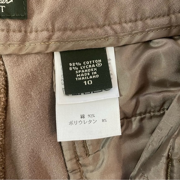 EDDIE BAUER Women’s Brown Slacks Khaki Blakely Fit Size 10 - Picture 6 of 16